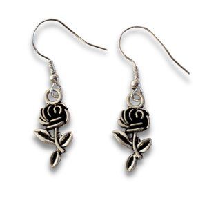 Antique Silver Tone Earrings